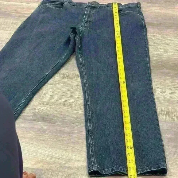 DULUTH TRADING Flex Weekender Jeans 40x30 Relaxed Fit Denim Dad Baggy HipHop - Picture 13 of 16